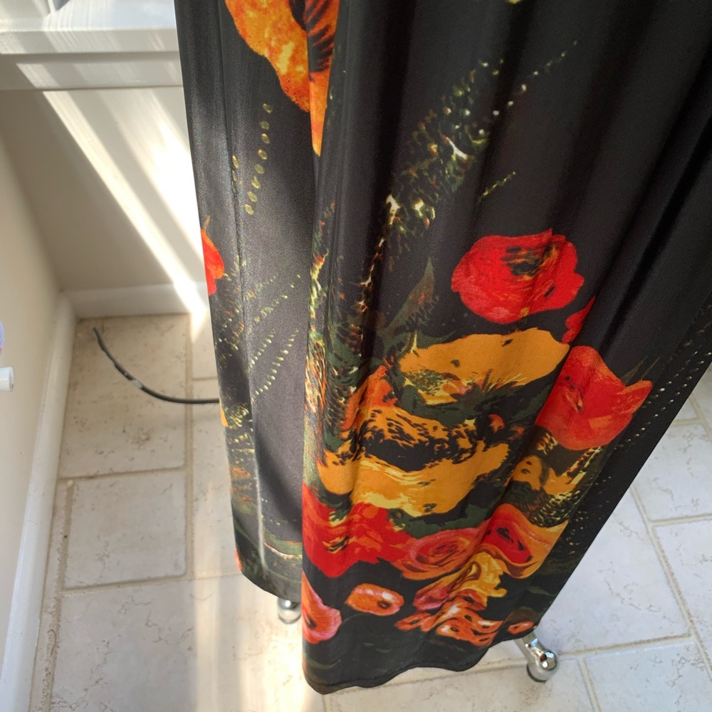 Carmen Marc Valvo floral maxi dress - Picture 4 of 12